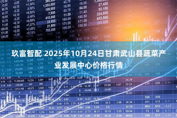 玖富智配 2025年10月24日甘肃武山县蔬菜产业发展中心价格行情